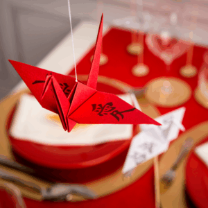 Origami Buch Kalligrafie