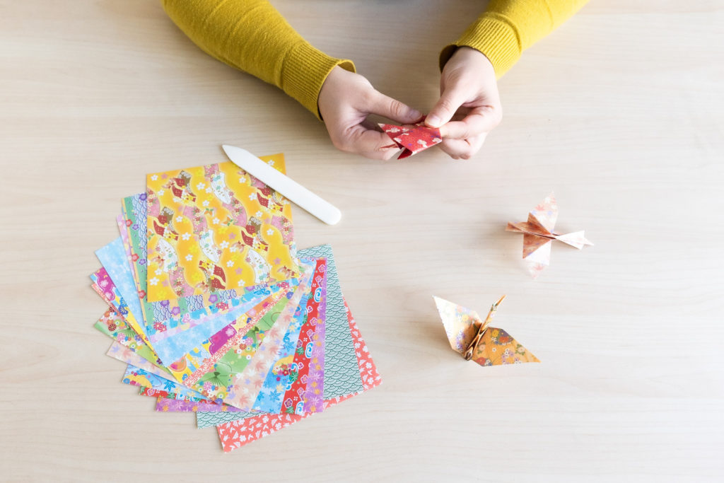 japanische Falttechnik Origami Kurse - Innere Ruhe finden mit Origami