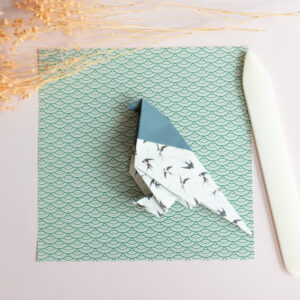Origami Anleitung Spatz